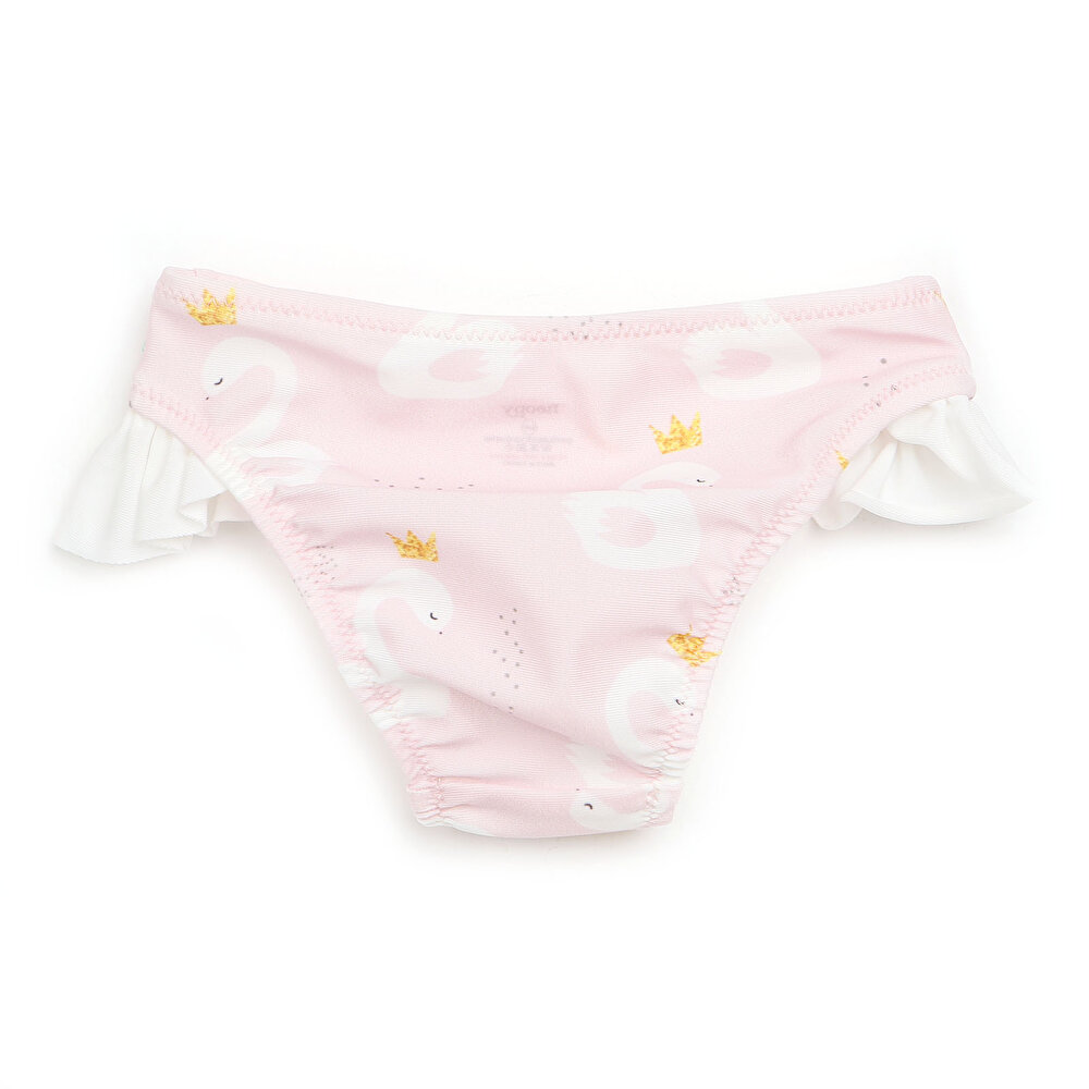 Kız Bebek Kuğu Fırfırlı Bikini Altı