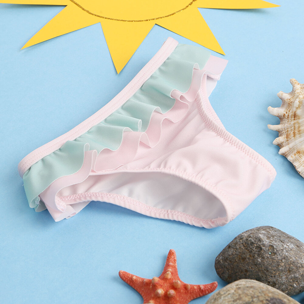 Kız Bebek Unicorn Etekli Bikini Altı