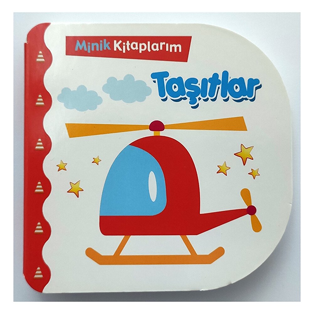 Minik Kitaplar Dizisi Taşıtlar Eğitici Bebek Kitabı