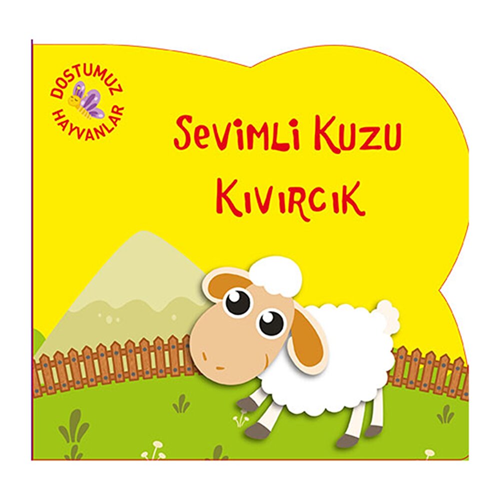 Sevimli Kuzu Kıvırcık Bebek Kitabı