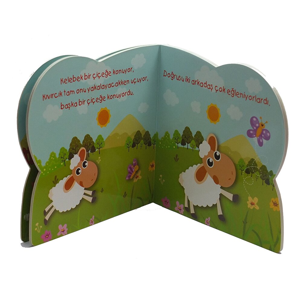 Sevimli Kuzu Kıvırcık Bebek Kitabı