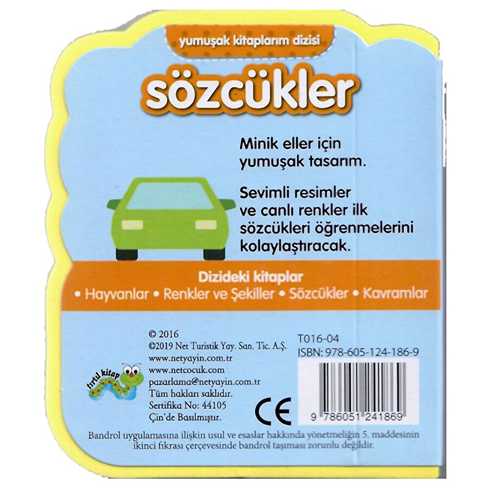 NET Yumuşak Kitaplarım Dizisi Sözcükler