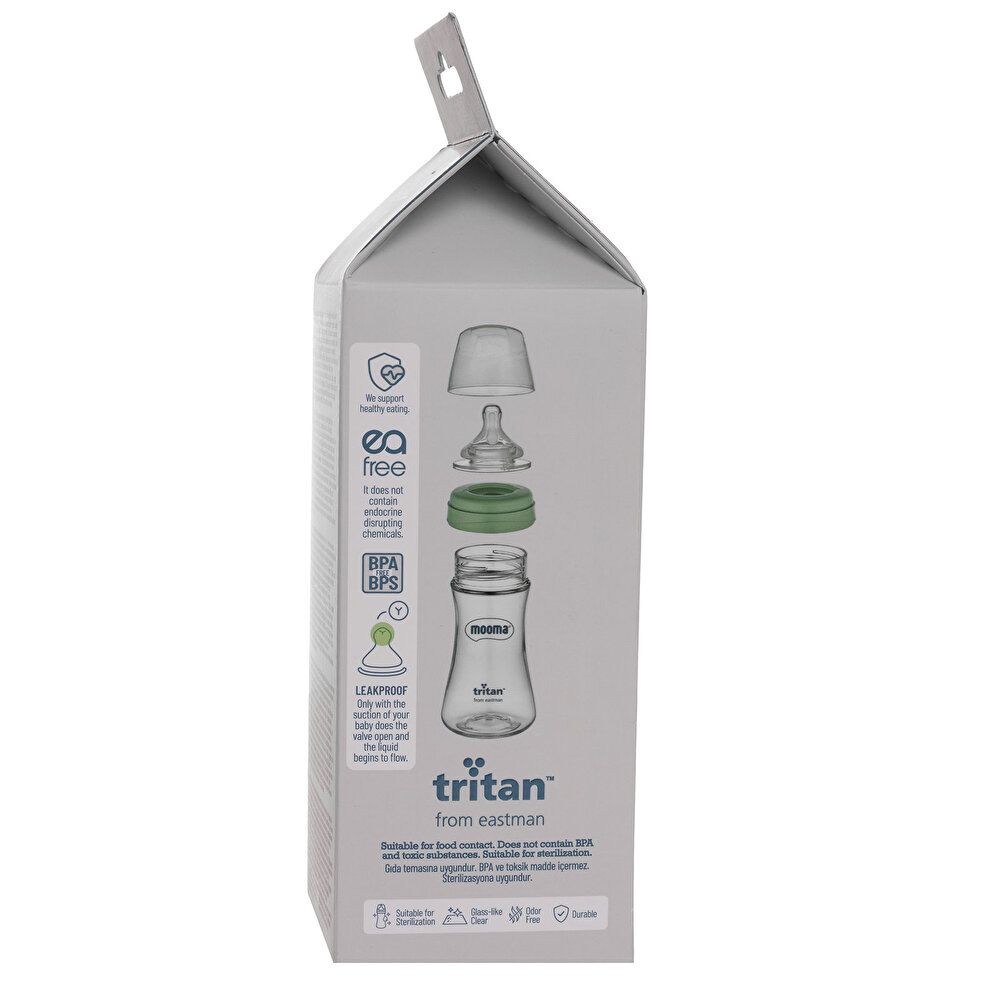 Neutra Tritan Biberon 250 ml 18+ Ay Hızlı Akış Çağla Yeşili