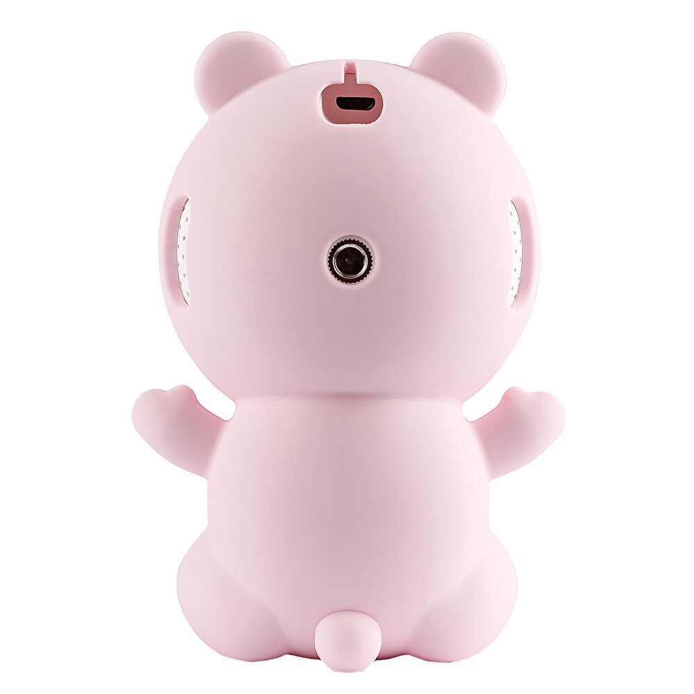 Ninni Söyleyen Gece Görüşlü IP Bebek İzleme Kamerası Pembe - APP ile kontrol