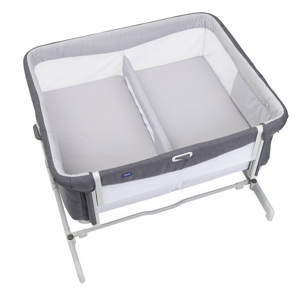 Next2me Twins İkiz Anne Yanı Magnet Grey