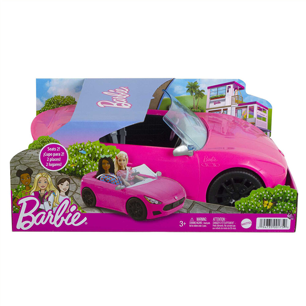 Üstü Açık Havalı Oyuncak Araba Pembe HBT92