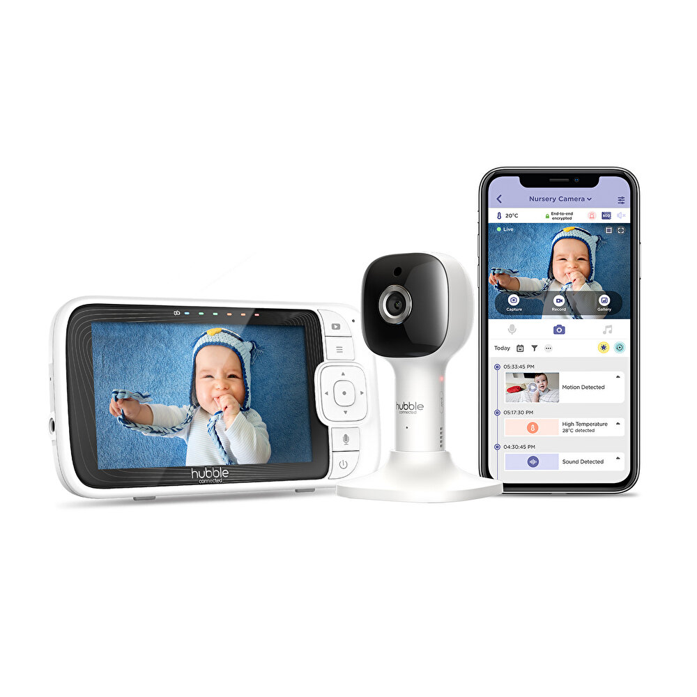 Nursery Pal Cloud Wifi-connect 5’’ Dijital Ekranlı Bebek Kamerası