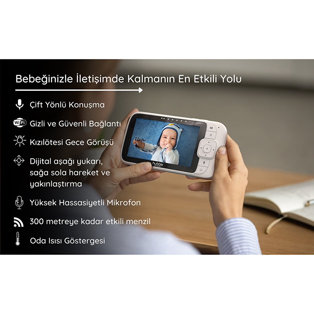 Nursery Pal Cloud Wifi-connect 5’’ Dijital Ekranlı Bebek Kamerası