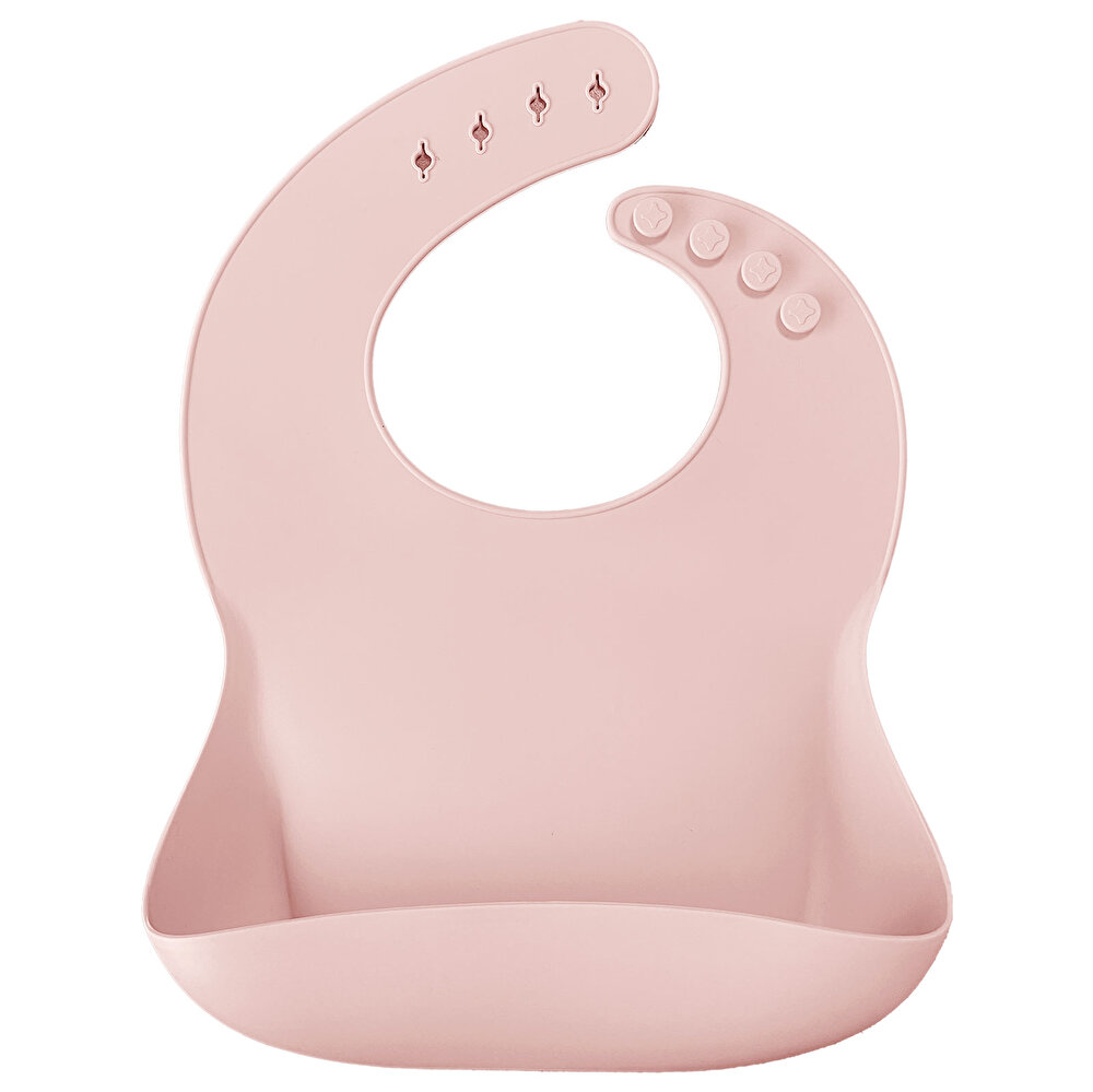Silikon BASICS Mama Önlüğü Pinky Pink