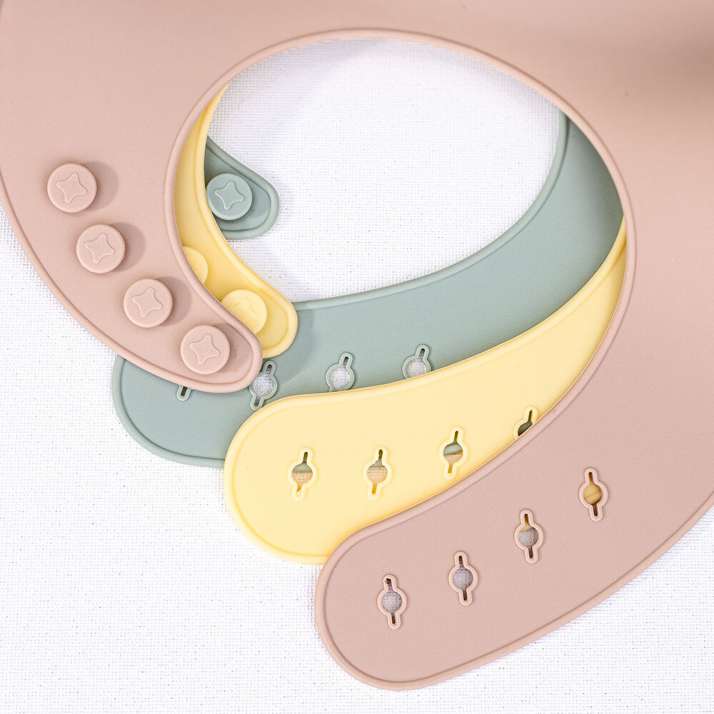 Silikon BASICS Mama Önlüğü Pinky Pink