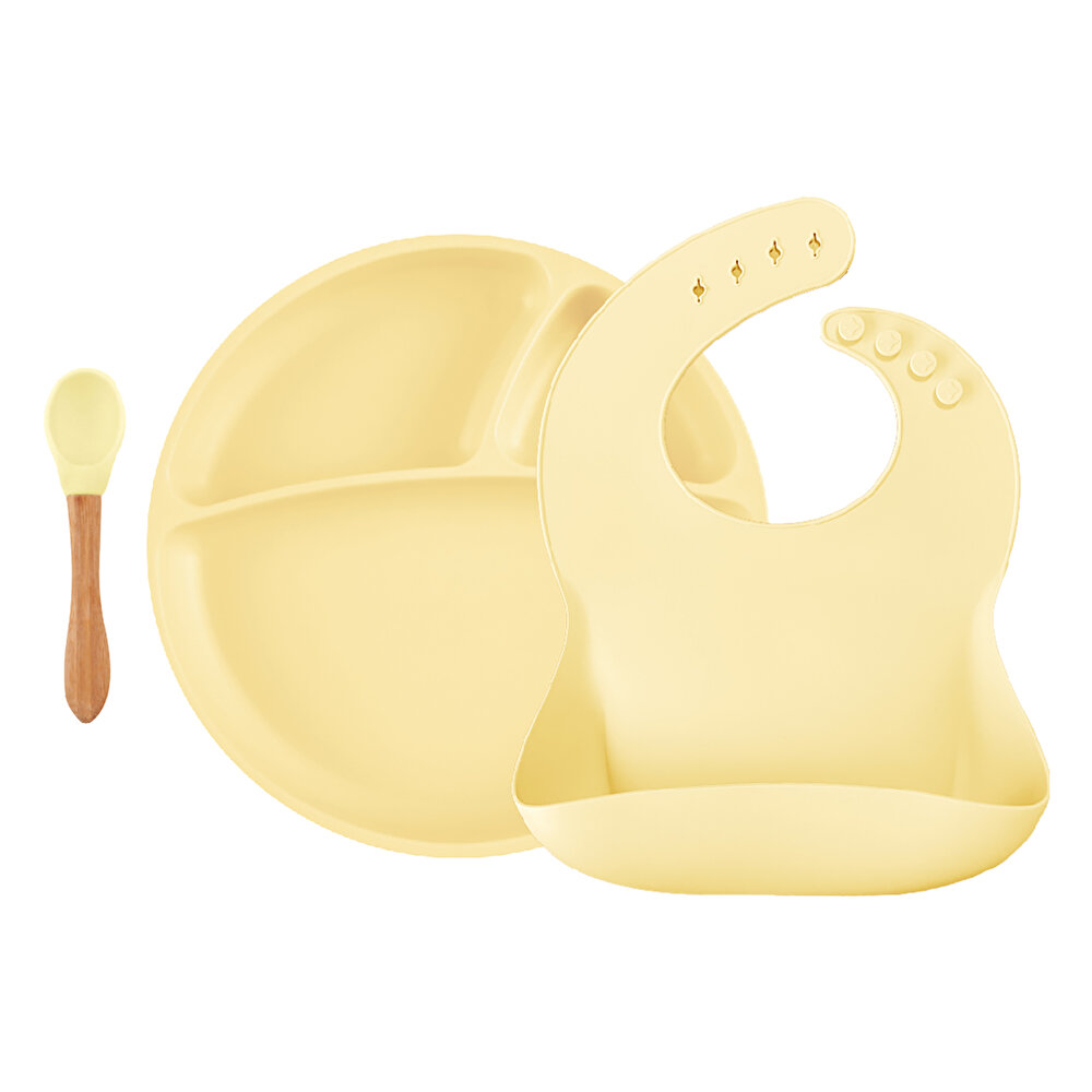 BLW Beslenme Seti II Aqua Green Tabaklı