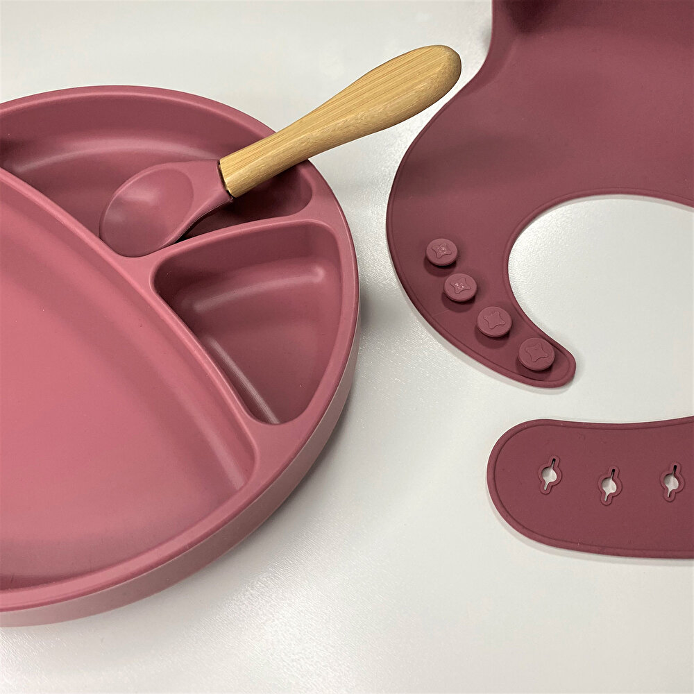 BLW Beslenme Seti II Aqua Green Tabaklı