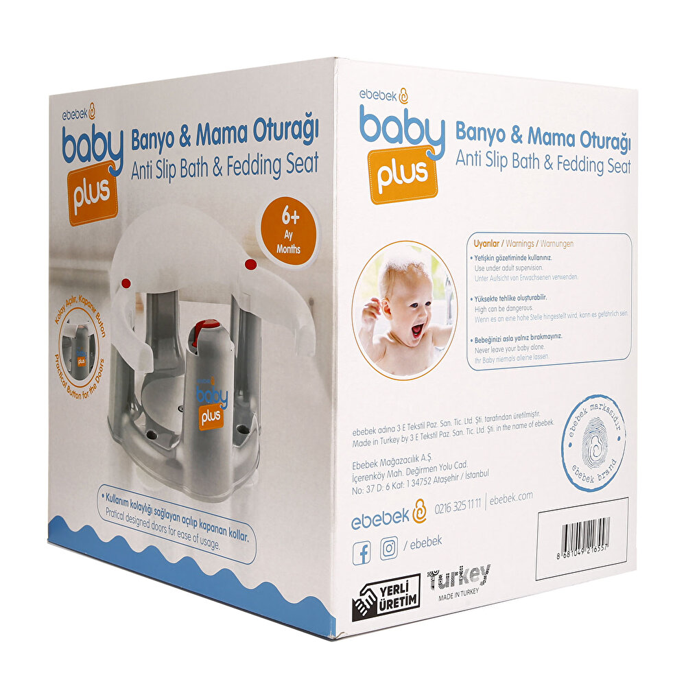 Önden Açılır Banyo&Mama Oturağı