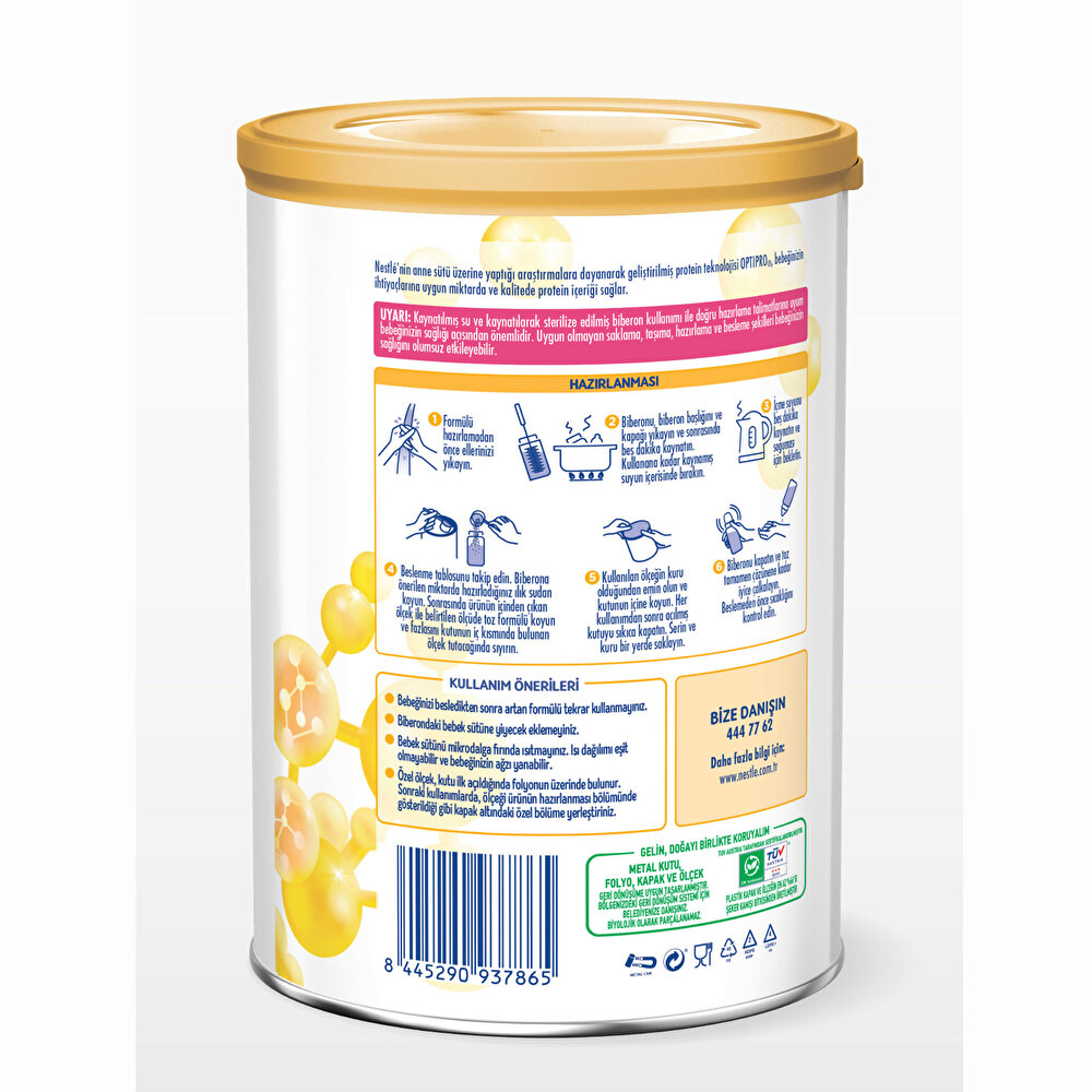 Optipro Probiyotik 1 Bebek Sütü 400 gr 0-6 Ay