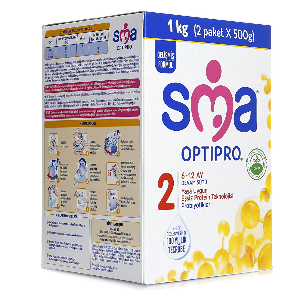 Optipro Probiyotik 2 Devam Sütü 1000 gr 6-12 Ay