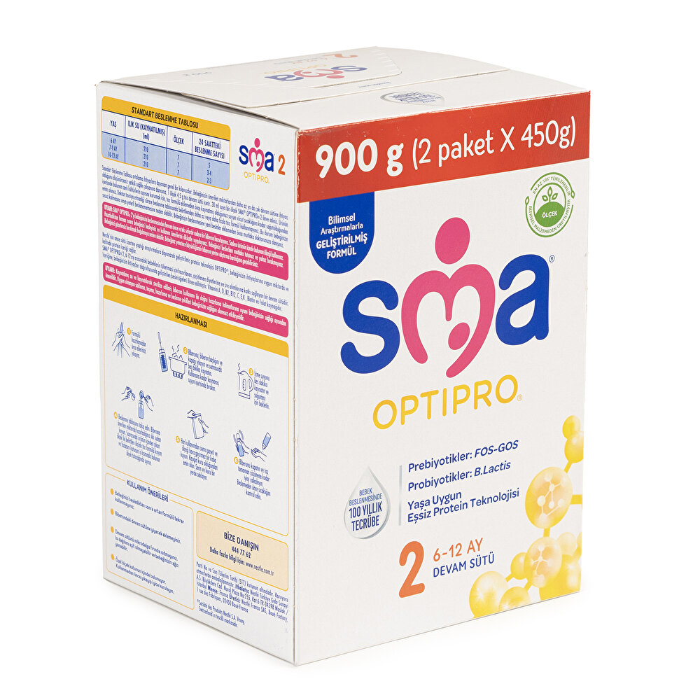 OPTİPRO PROBİYOTİK 2 DEVAM SÜTÜ 900 GR 6-12 AY