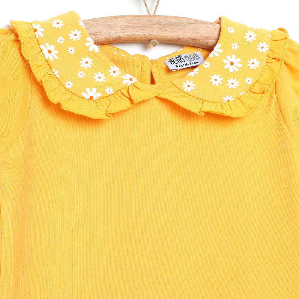 Orange Loves Pink Bluz-Etek Kız Bebek