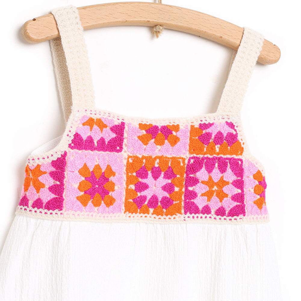 Orange Loves Pink Elbise Kız Bebek