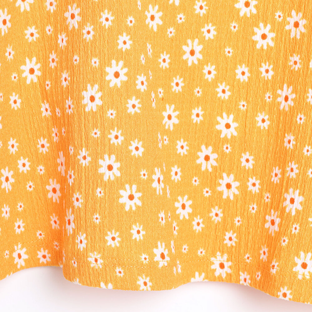 Orange Loves Pink Elbise-Tshirt