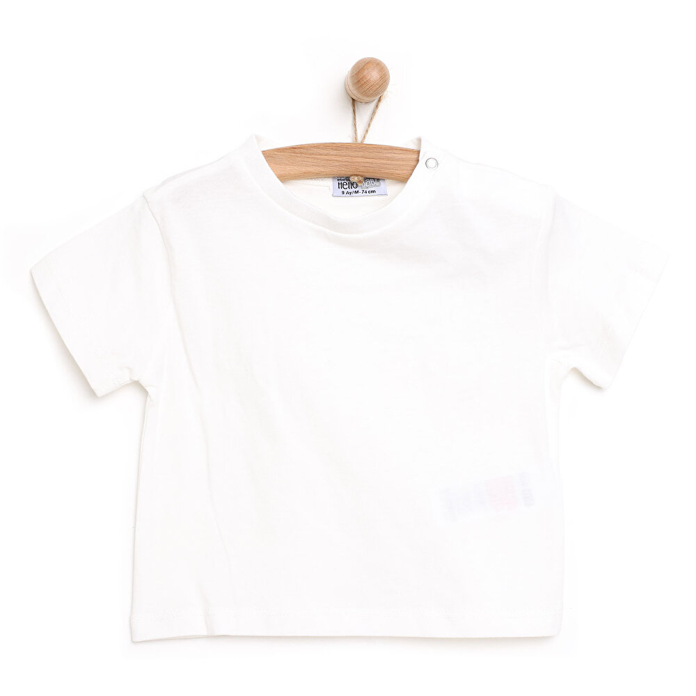 Orange Loves Pink Elbise-Tshirt