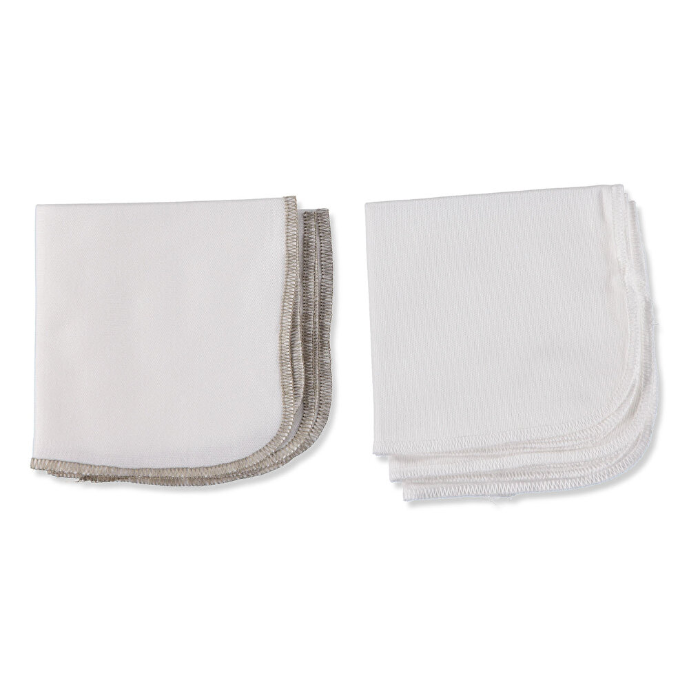 Yenidoğan 6lı Ağız Mendili 24x24cm Unisex