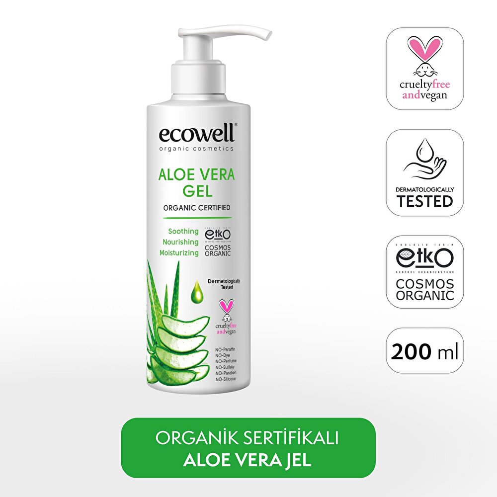 Organik Aleovera Jel 200 ml