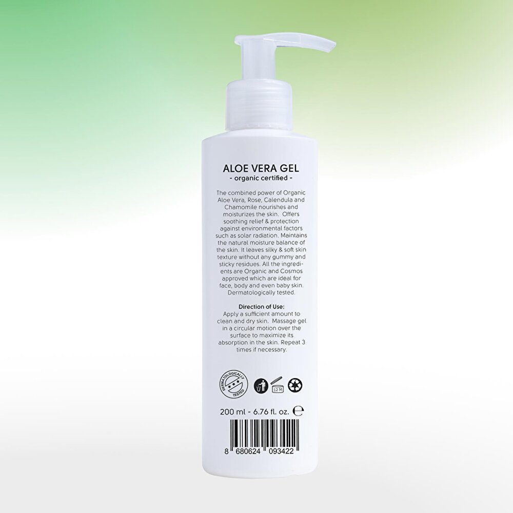 Organik Aleovera Jel 200 ml