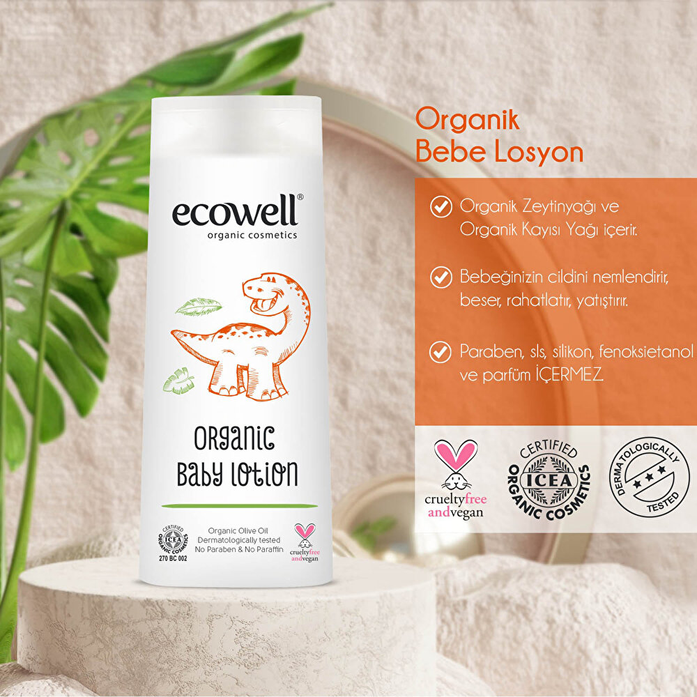 Organik Bebek Losyonu 300 ml