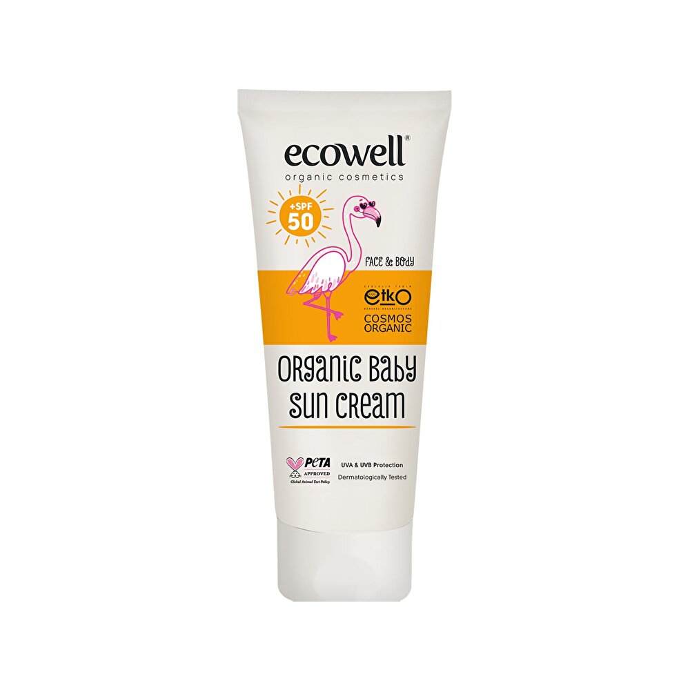 Organik Bebek Güneş Kremi SPF 50 + 110 GR