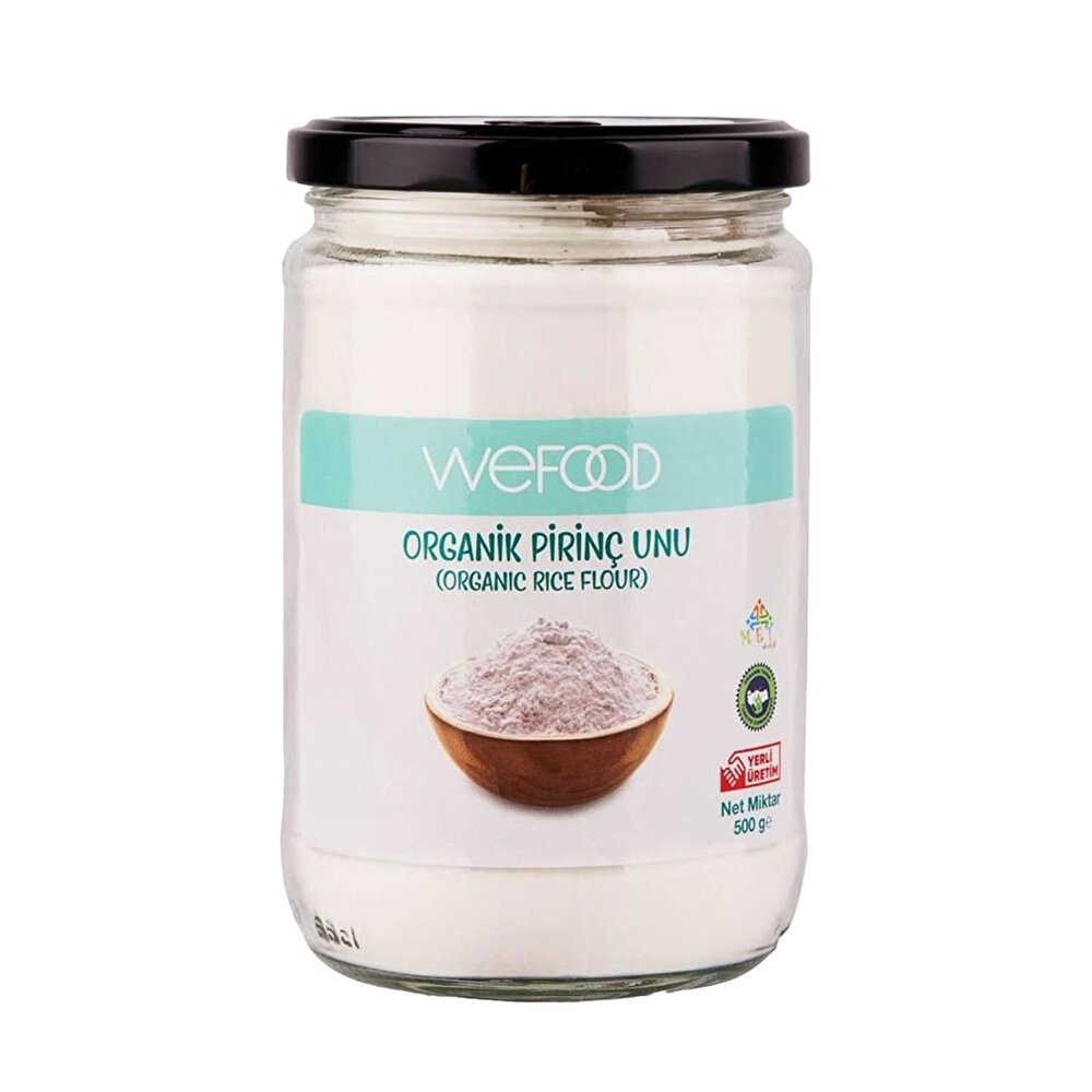 Organik Glutensiz Pirinç Unu 500 gr