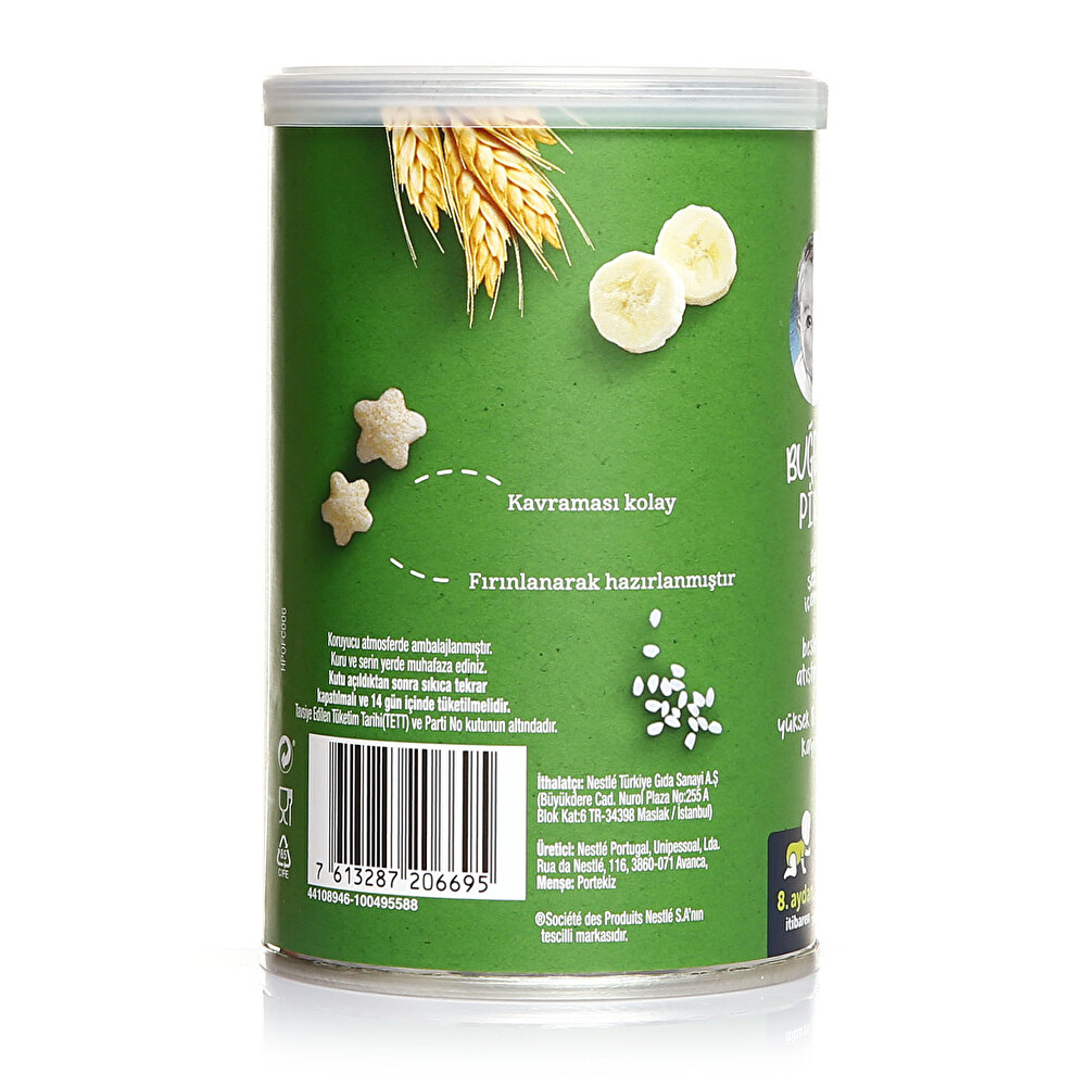 Organik Buğday Ve Pirinç Bebek Atıştırmalığı 35 gr 8+ Ay