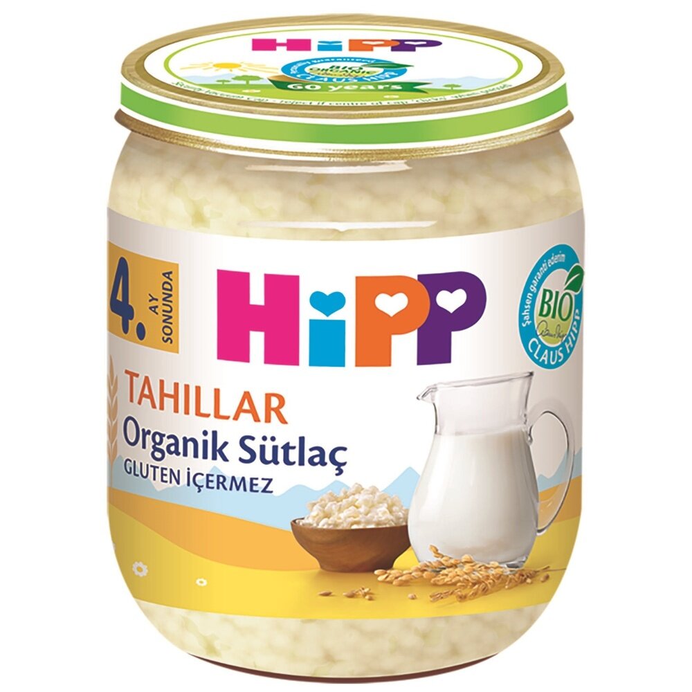 Organik Sütlaç Kavanoz Mama 125 gr
