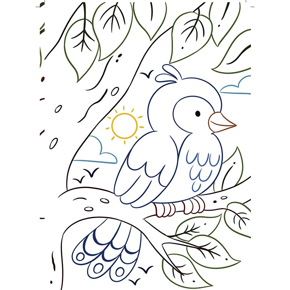 Orman - Boyama Kitabım