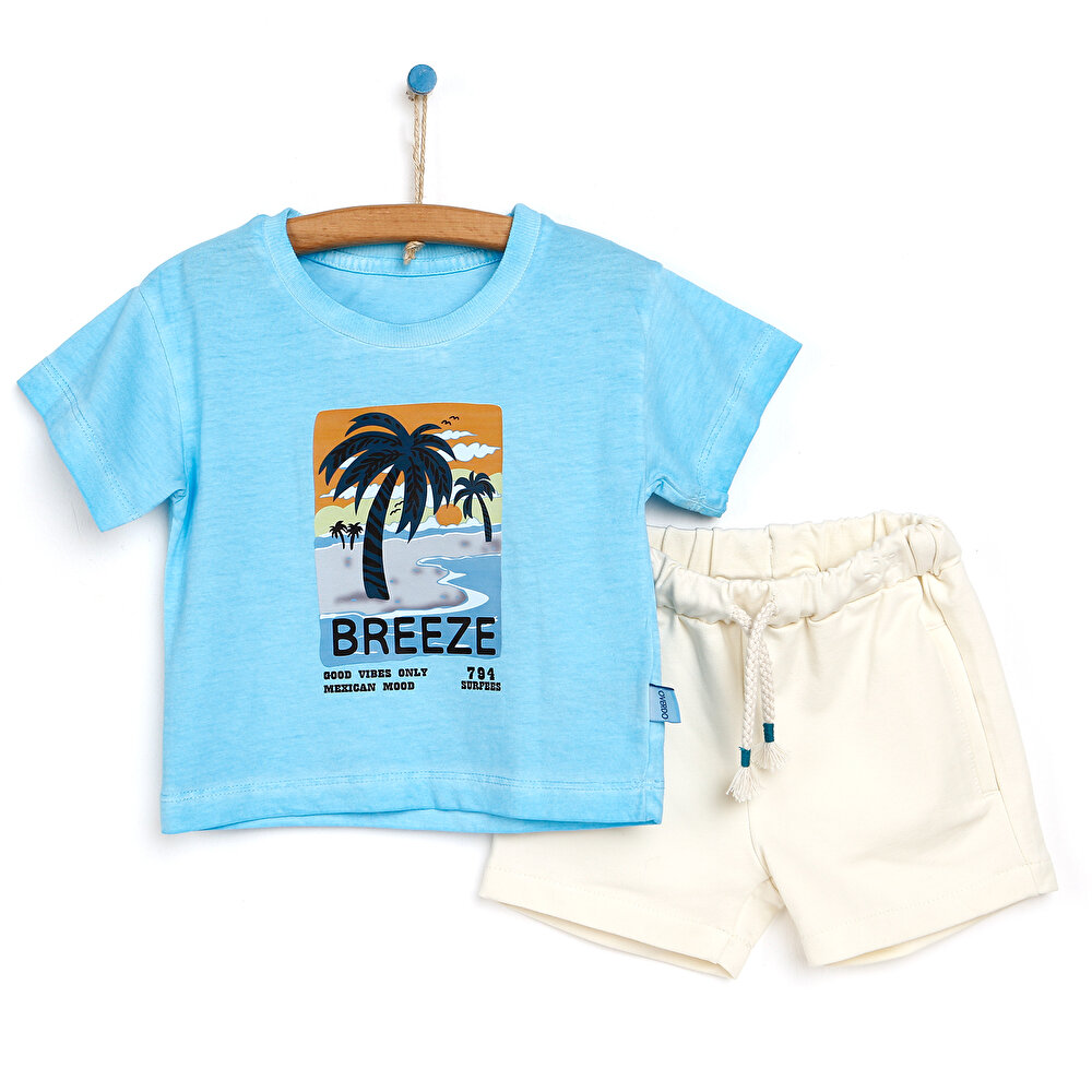 My Little Boy Tshirt-Şort Erkek Bebek