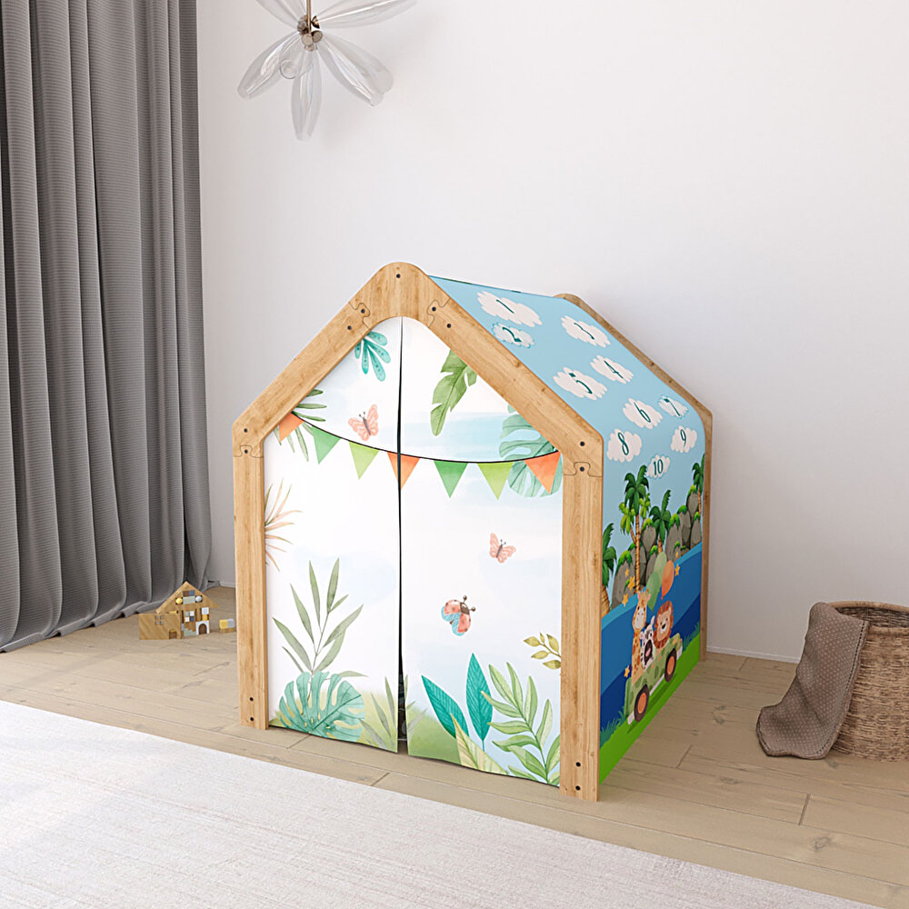 Montessori Çocuk Oyun Evi Safari 0-4 Yaş
