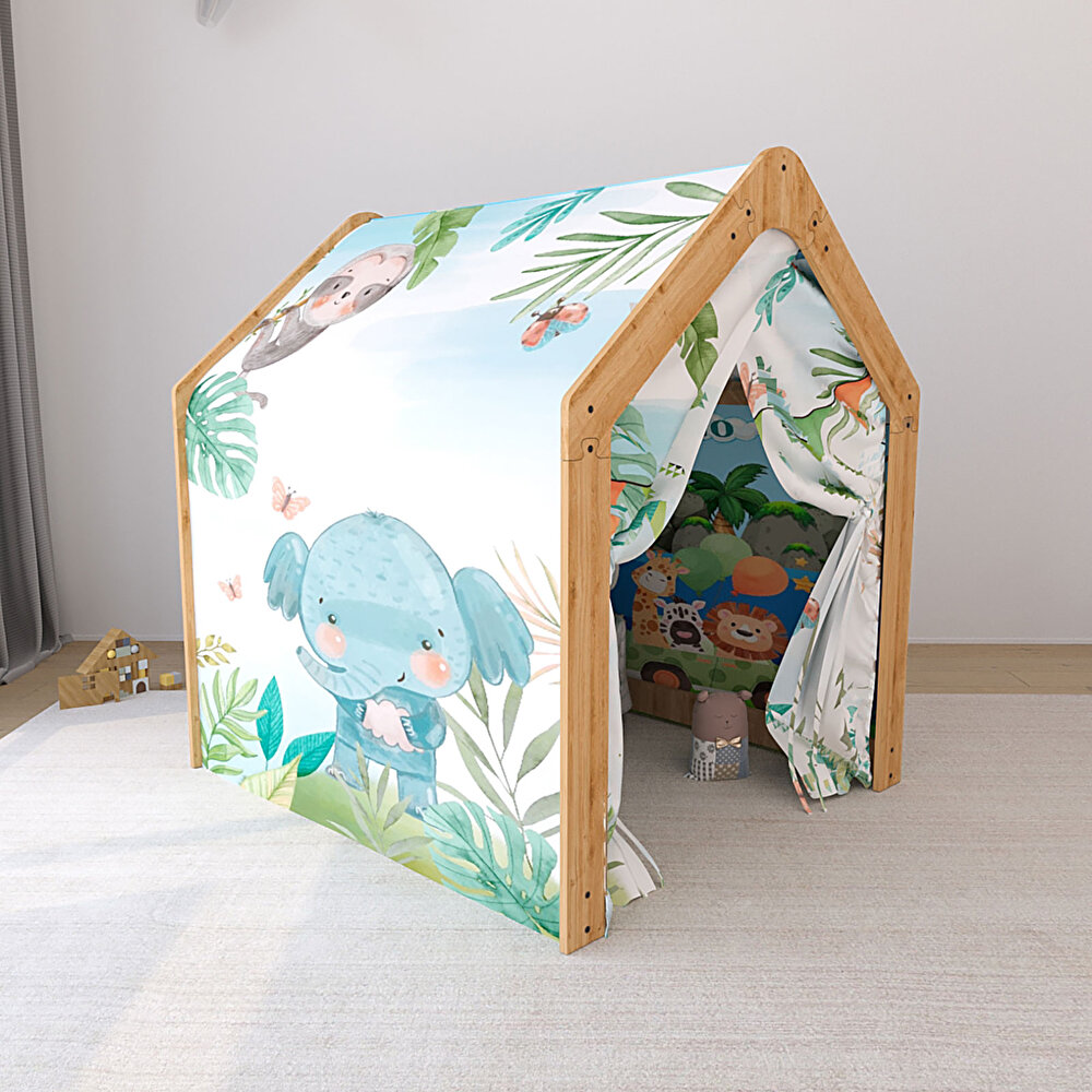 Montessori Çocuk Oyun Evi Safari 0-4 Yaş