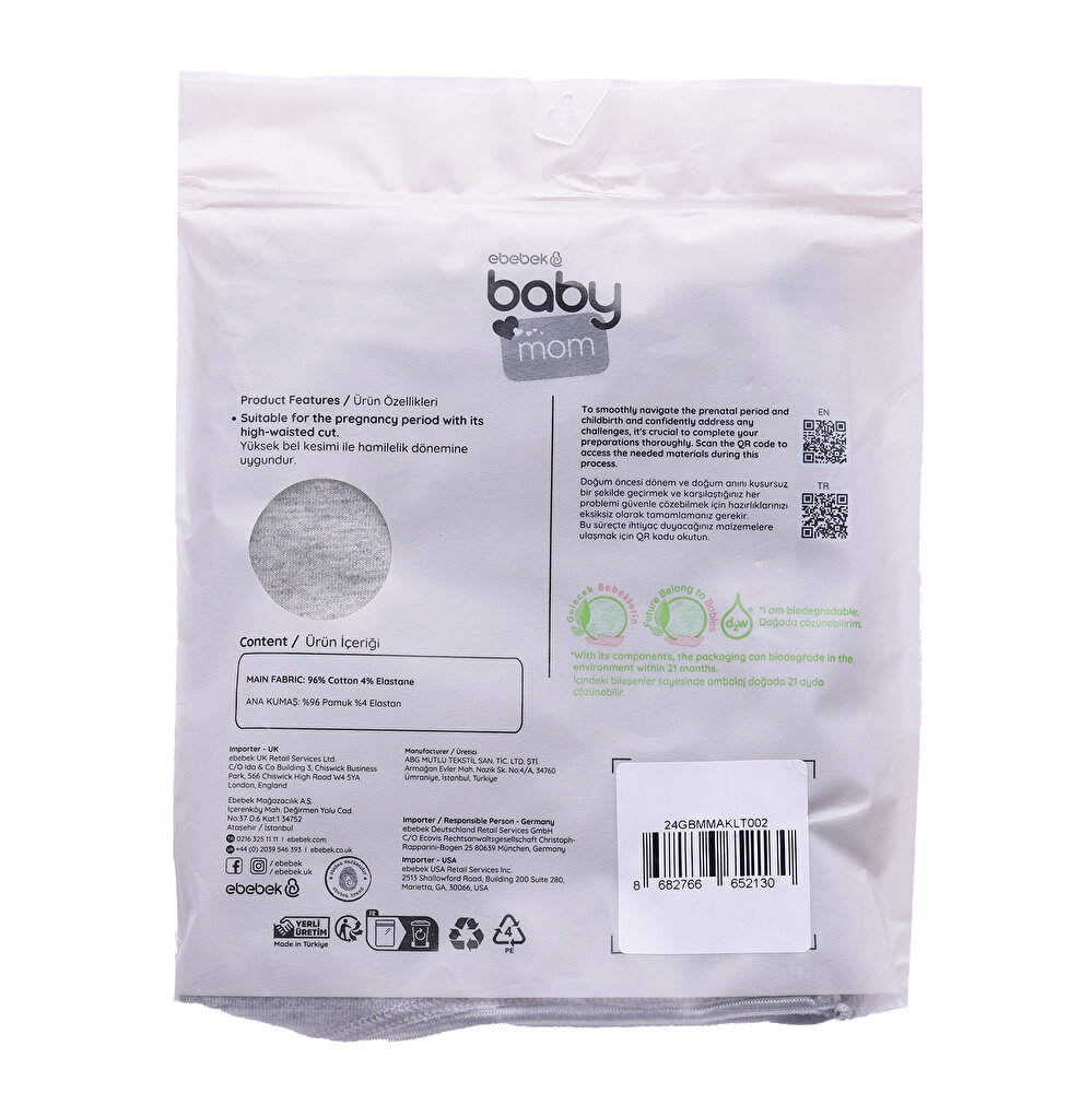 Pamuklu Hamile Külot Anne Giyim