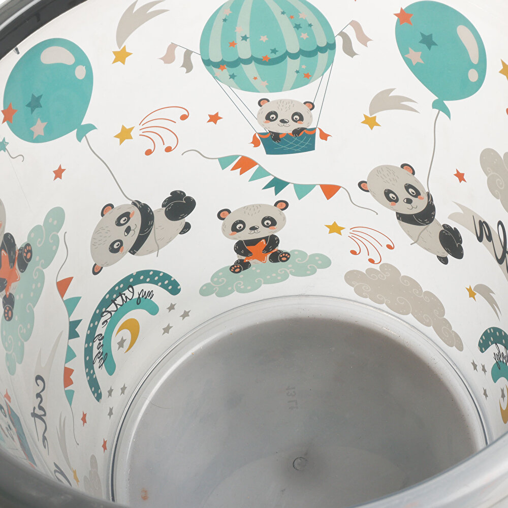 Panda Desenli Bebek Kovası 13 Lt.