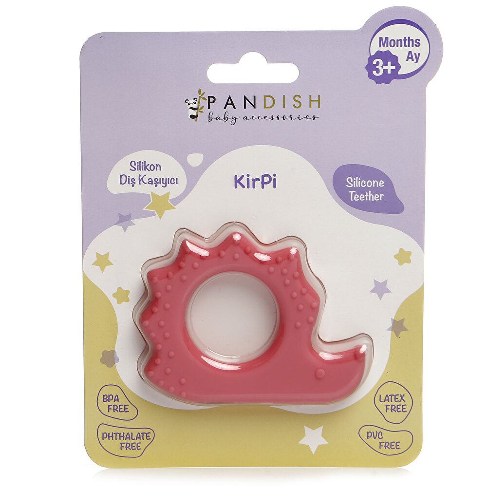 Kirpi Silikon Diş Kaşıyıcı Buz Mavisi