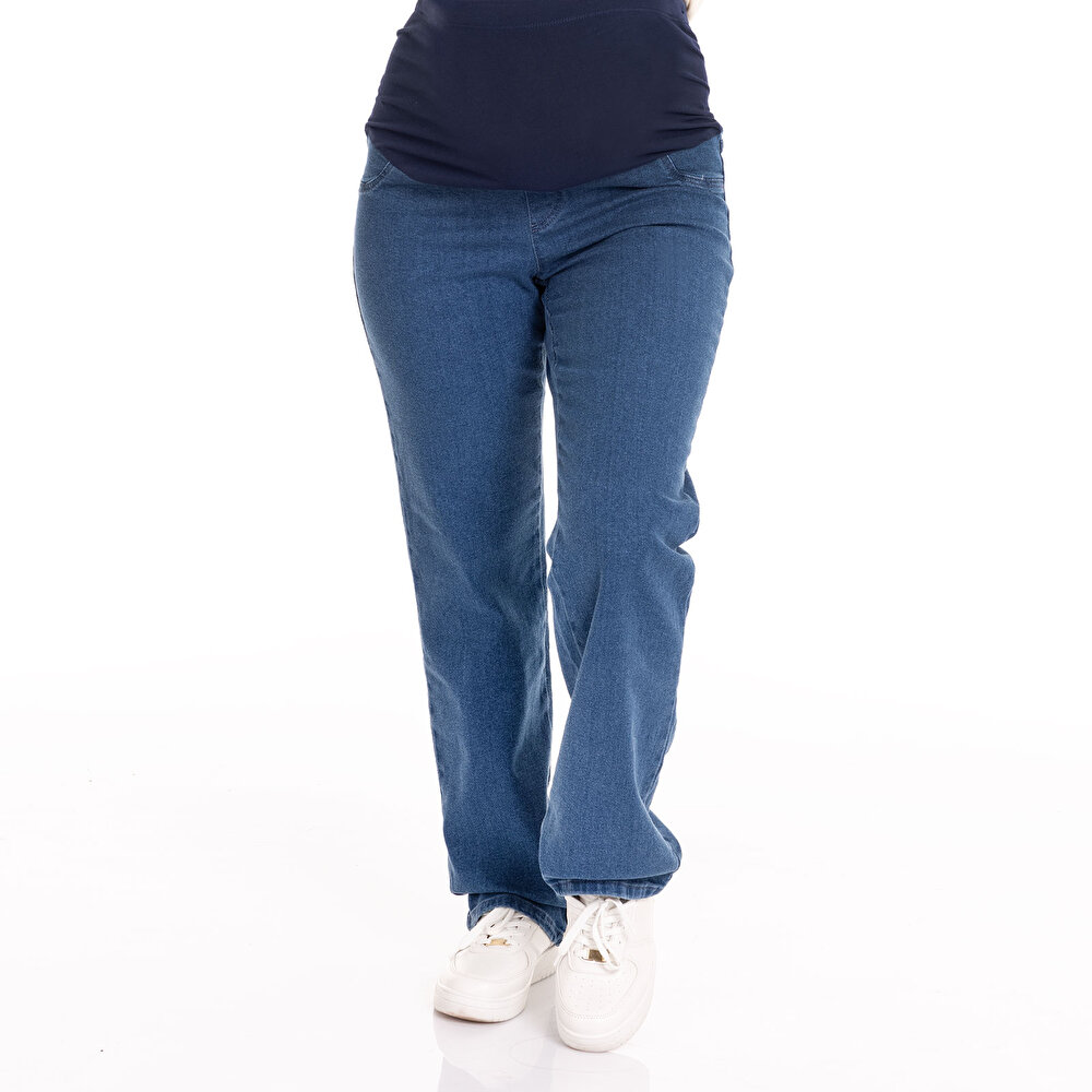 Panelli Hamile Denim Pantolon Anne Giyim