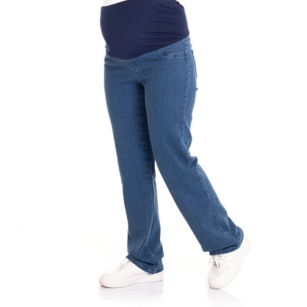 Panelli Hamile Denim Pantolon Anne Giyim