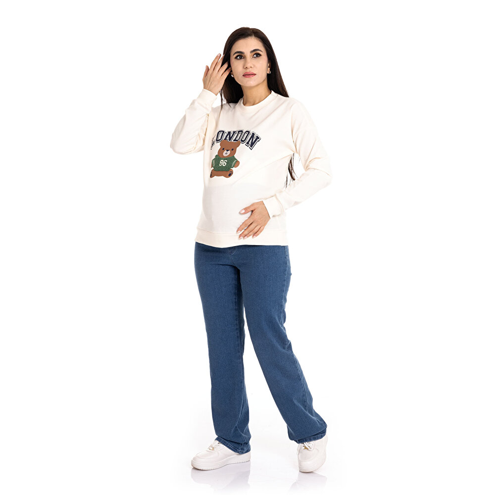 Panelli Hamile Denim Pantolon Anne Giyim