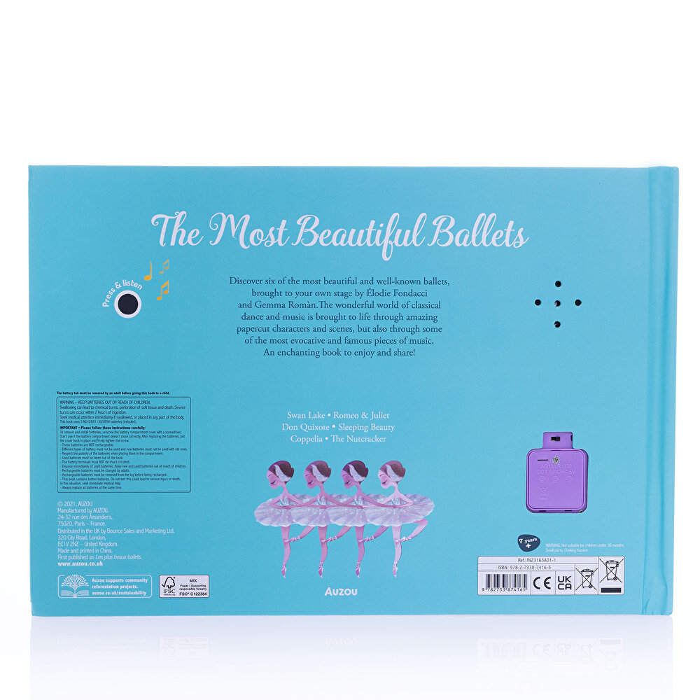 Paper Theatre: The Most Beautiful Ballets İngilizce 3 boyutlu Masal Kitabı