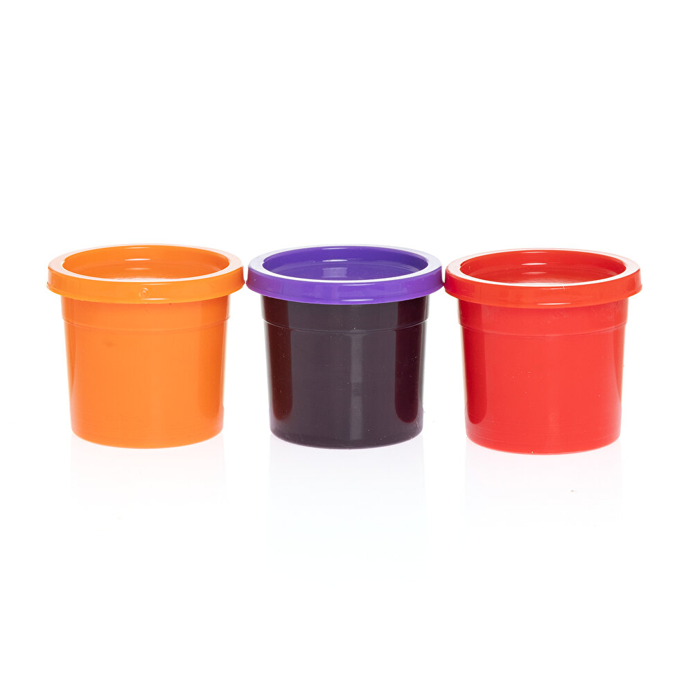 parmak boyası - 6 renkx50 gr
