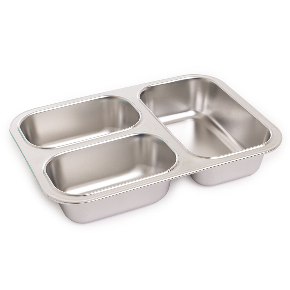 Paslanmaz Çelik 620ml Lunch Box-Yeşil
