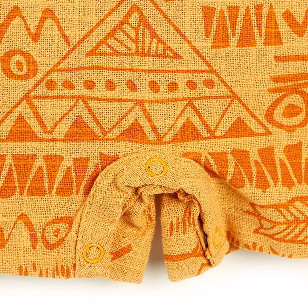 Past Culture Kısa Tulum Erkek Bebek