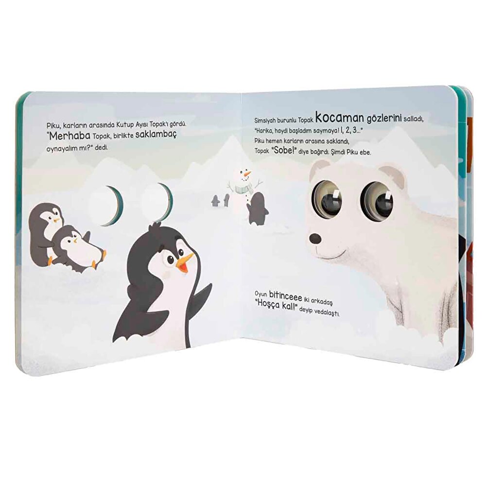 Penguen Piku ve Sevimli Dostları- Bu Kocaman Gözler Kimin? 8