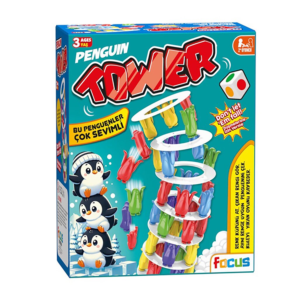 Penguen Tower Denge Oyunu