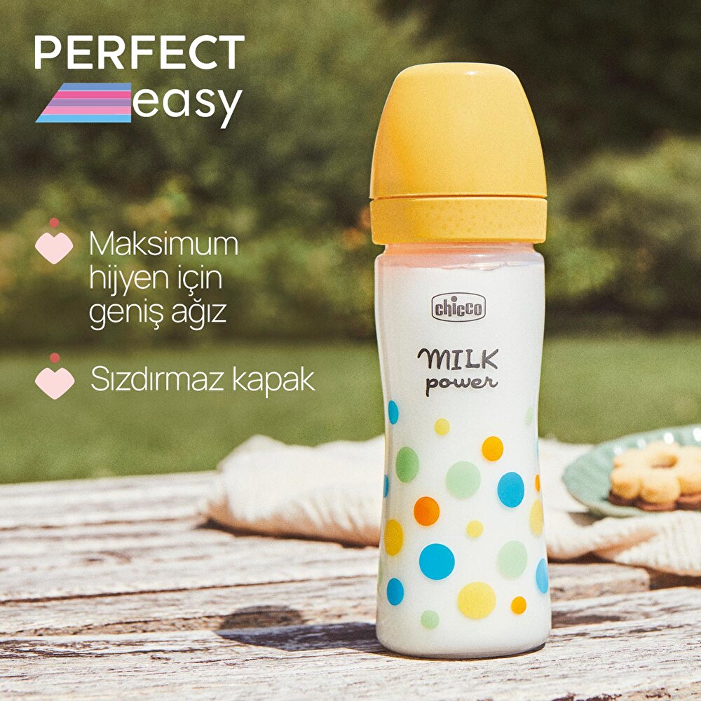 Perfect Easy Biberon PP 250 ml Ota Akış- Erkek
