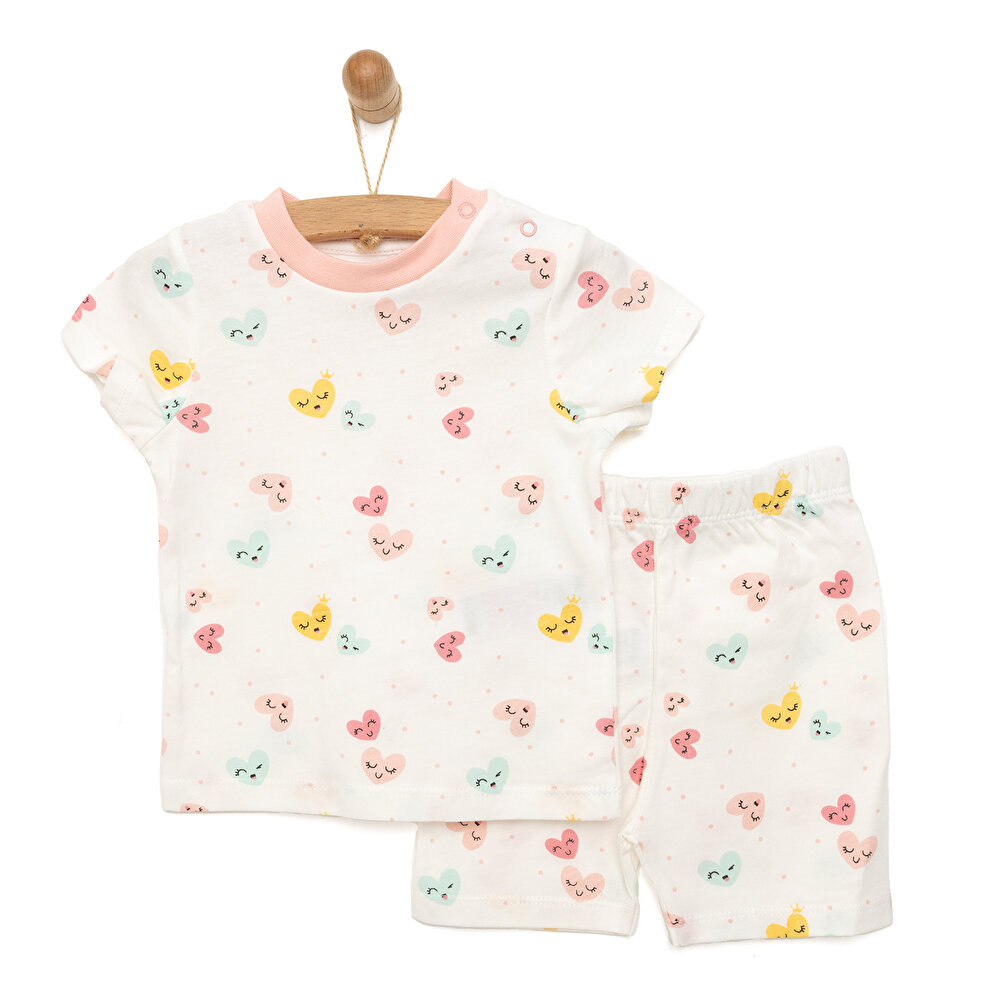pijama takımı Kısa Kol Pijama Takımı Kız Bebek